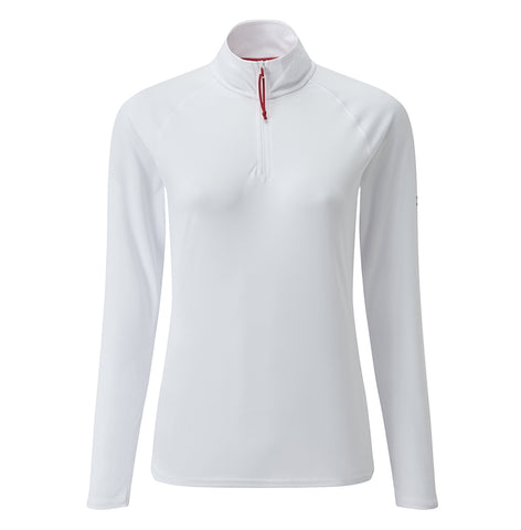Image of Gill Women's UV Tec L/S Zip Tee - StayDryGear.com