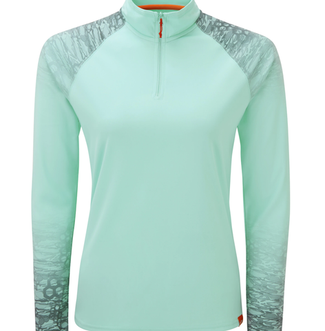 Image of Gill Women's UV Tec L/S Zip Tee